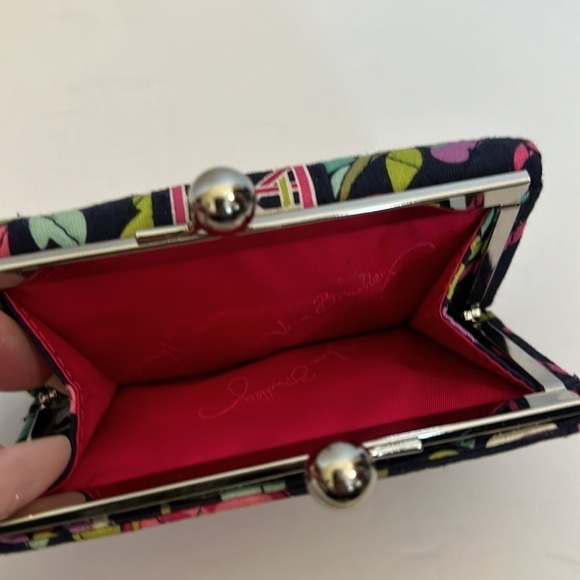 Vera Bradley Bags Small Kisslock Wallet Ribbons NWOT - Picture 8 of 11